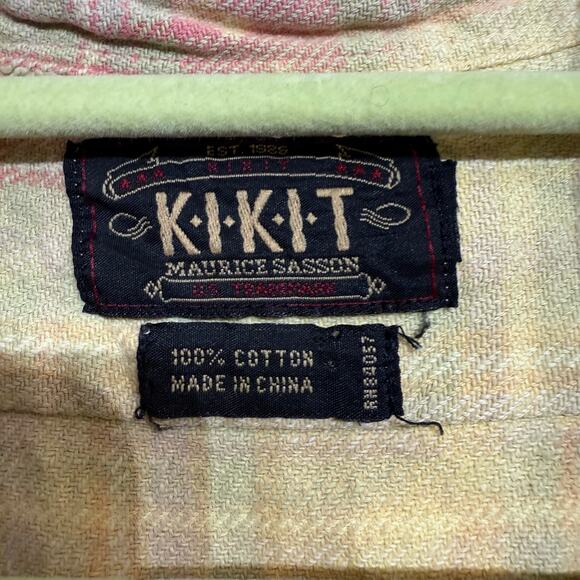 Barbie Pink Plaid Upcycled Shacket Sz M - Picture 5 of 12